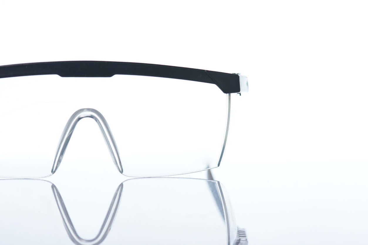 Working protective glasses